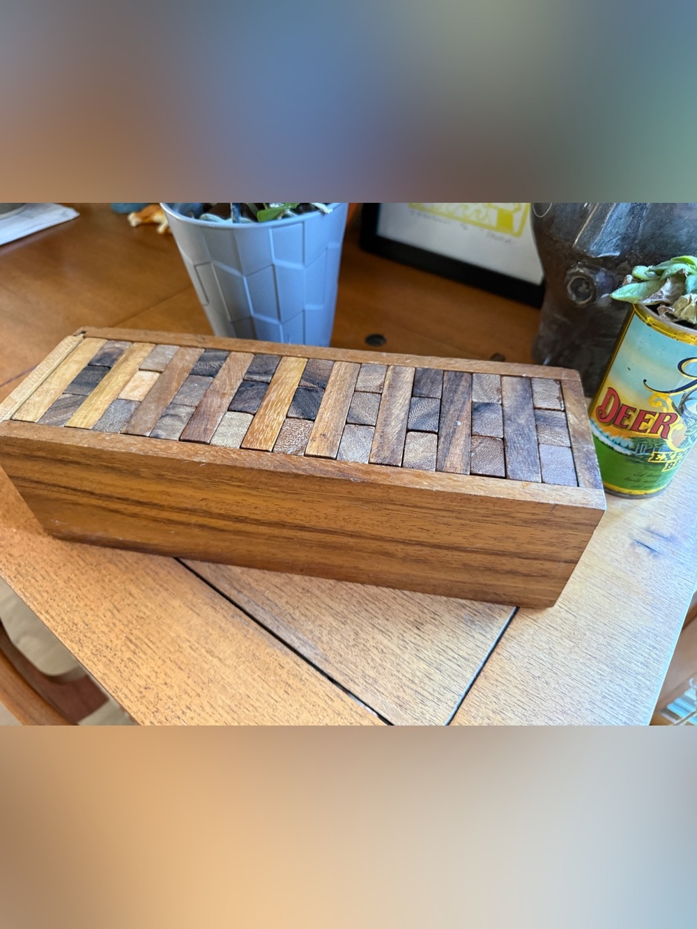 Thai Hardwood Jenga Game from Thailand